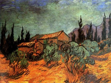 Wooden Sheds Vincent van Gogh Oil Paintings